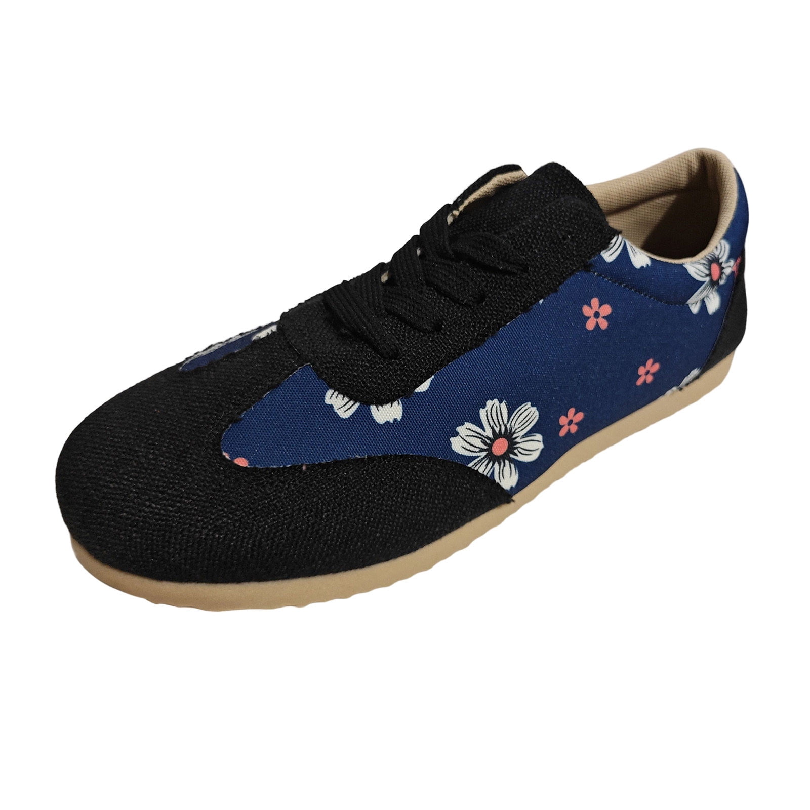 Women's Washable Slip-on Sneakers without Lace-up Fabric with Comfortable  Sole for Long-Wearing in -From Bosla Black-Black Color Size 37: Buy Online  at Best Price in Egypt - Souq is now Amazon.eg